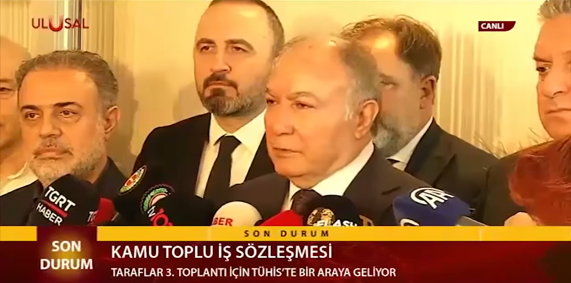 KAMU SÖZLEŞMELERİ MÜZAKERELERİNDE 4. TOPLANTI 16 MAYIS 2025 TARİHİNDE TÜHİS’DE GERÇEKLEŞTİRİLDİ
