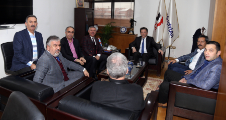 KOOP-İŞ GENEL BAŞKANI EYÜP ALEMDAR'DAN TES-İŞ SENDİKASI'NA ZİYARET