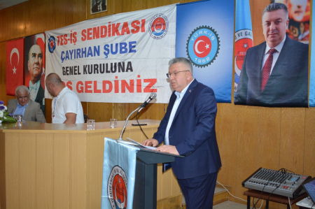 ÇAYIRHAN ŞUBEMİZİN 13. OLAĞAN GENEL KURULU YAPILDI