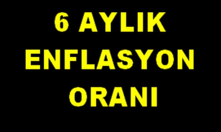 6 AYLIK ENFLASYON ORANI