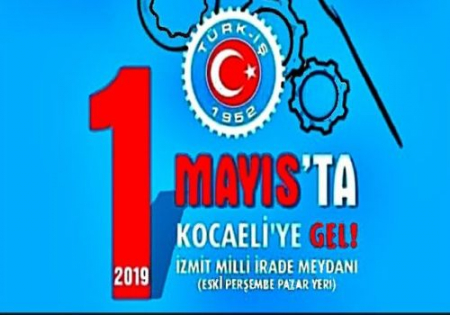 1 MAYIS ÇAĞRI AFİŞİ