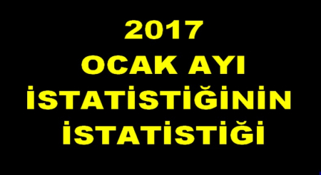 OCAK İSTATİSTİĞİNİN İSTATİSTİĞİ