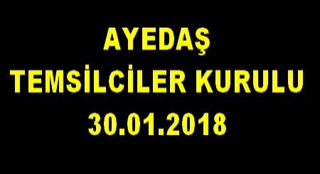 AYEDAŞ TEMSİLCİLER KURULU