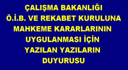 KURUMLARA YAZILAN YAZI