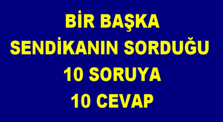 10 SORUYA 10 CEVAP