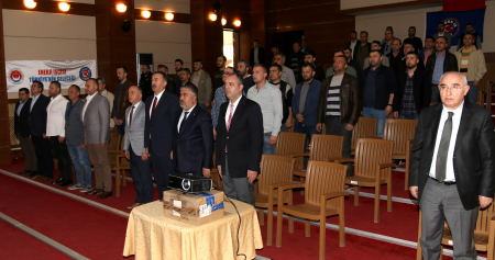 ŞUBE DÜZEYİNDE İLK EĞİTİM SEMİNERİMİZİ SOMA’DA GERÇEKLEŞTİRDİK