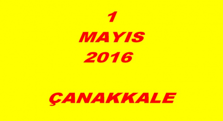 1 MAYIS 2016