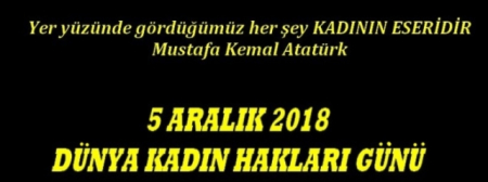 DÜNYA KADIN HAKLARI GÜNÜ