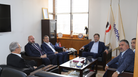 TÜRKİYE ENERJİ VE TABİİ KAYNAKLAR BAKAN YARDIMCISI ABDULLAH TANCAN SENDİKAMIZI ZİYARET ETTİ