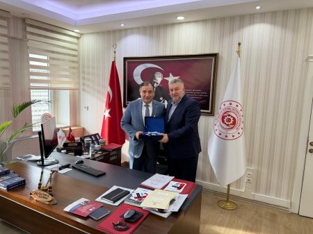 Çalışma Genel Müdürü Oğuz TUNCAY'a Hayırlı Olsun Ziyareti