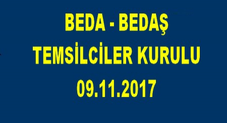 BEDA - BEDAŞ TEMSİLCİLER KURULU