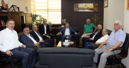 T.C. AİLE, ÇALIŞMA VE SOSYAL HİZMETLER BAKAN YARDIMCISI AHMET ERDEM'DEN SENDİKAMIZA ZİYARET
