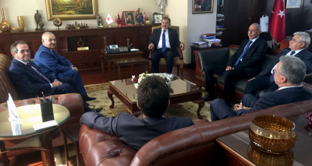 ORMAN BAKANI'NA TES-İŞ'TEN ZİYARET