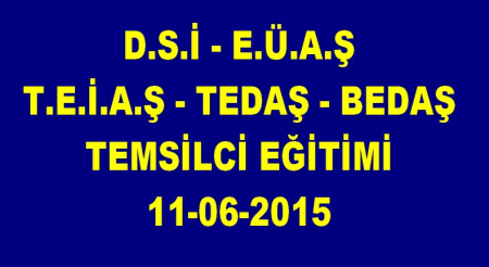 KAMU İŞYERLERİ TEMSİLCİ EĞİTİMİ