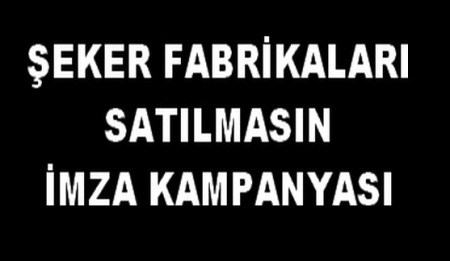 İMZA KAMPANYASI