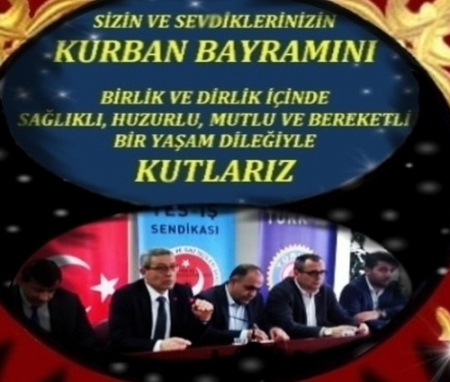 KURBAN BAYRAMI KUTLU OLSUN