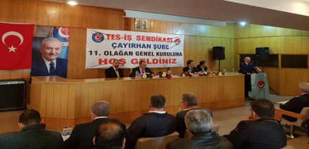 ÇAYIRHAN ŞUBEMİZİN 11. OLAĞAN GENEL KURULU YAPILDI 