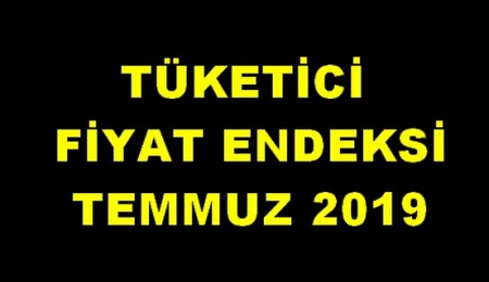 TEMMUZ 2019 ENFLASYON ORANI
