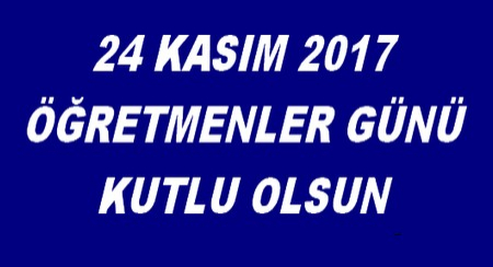 ÖĞRETMENLER GÜNÜ