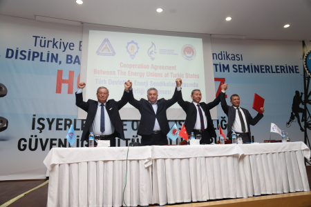 Türk Devletleri Enerji Sendikaları Arasında İşbirliği Anlaşması İmzalandı