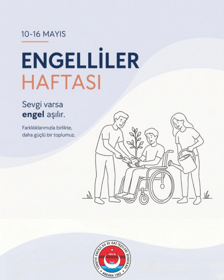 10-16 Mayıs Engelliler Haftası Kutlu Olsun