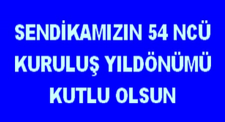 54. KURULUŞ YIL DÖNÜMÜ