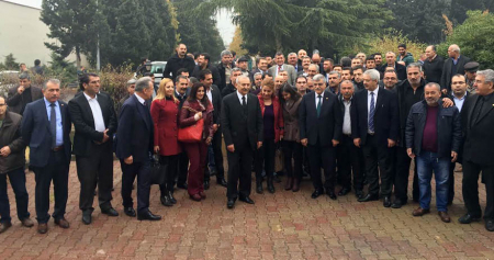 TES-İŞ GENEL BAŞKANI MUSTAFA ŞAHİN SENDİKA ÜYELERİ VE İŞVERENLERLE BİR ARAYA GELDİ