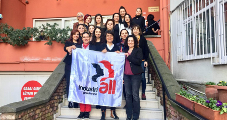 INDUSTRIALL KÜRESEL SENDİKA KADIN AĞI TOPLANTISINA KATILDIK