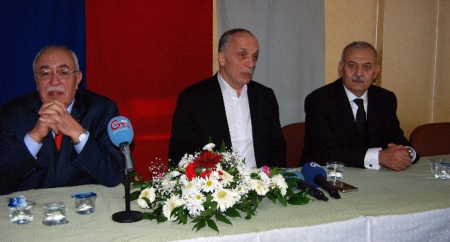 ATALAY VE ŞAHİN TES-İŞ ŞANLIURFA ŞUBESİ'NDE İŞÇİLER İLE BULUŞTU