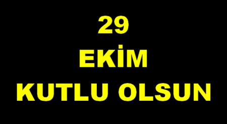 29 EKİM