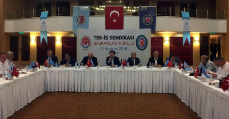 TES-İŞ BAŞKANLAR KURULU TOPLANDI