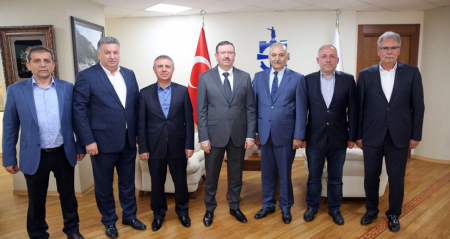 TES-İŞ HEYETİNDEN KOCAELİ BÜYÜKŞEHİR BELEDİYESİNE ZİYARET