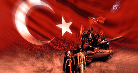 MİLLETİMİZ; DEMOKRASİDEN HİÇBİR ŞART VE KOŞULDA VAZGEÇMEYECEĞİNİ, 15 TEMMUZ GECESİ TÜM DÜNYAYA İLAN ETMİŞTİR