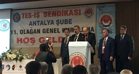 ANTALYA ŞUBEMİZİN 11. OLAĞAN GENEL KURULU YAPILDI