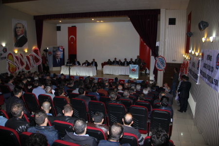 TES-İŞ SENDİKASI YATAĞAN ŞUBESİ 10. OLAĞAN GENEL KURUL TAMAMLANDI