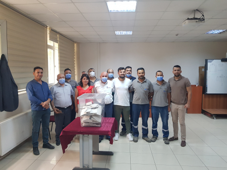 TES-İŞ SENDİKASI YATAĞAN ŞUBESİ 11. OLAĞAN GENEL KURULUNU OLUŞTURACAK DELEGE SEÇİMLERİ TAMAMLANDI