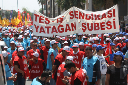 YATAĞAN 1 MAYIS 2017 İZMİR MİTİNG'i