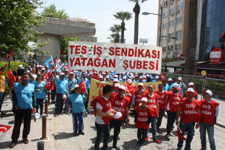 YATAĞAN 1 MAYIS 2017 İZMİR MİTİNG'i