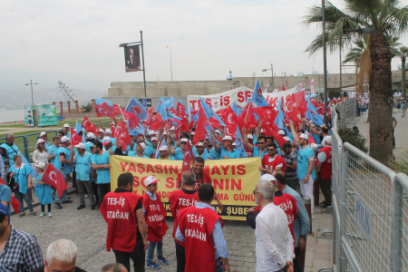 YATAĞAN 1 MAYIS 2018 İZMİR