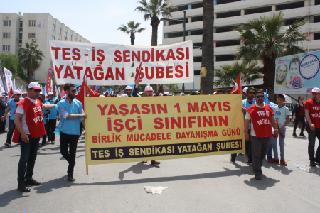 YATAĞAN 1 MAYIS 2017 İZMİR MİTİNG'i