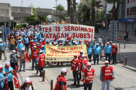 YATAĞAN 1 MAYIS 2017 İZMİR MİTİNG'i