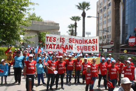 YATAĞAN 1 MAYIS 2017 İZMİR MİTİNG'i