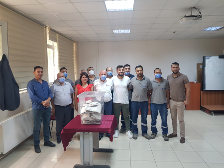 TES-İŞ SENDİKASI YATAĞAN ŞUBESİ 11. OLAĞAN GENEL KURULUNU OLUŞTURACAK DELEGE SEÇİMLERİ TAMAMLANDI