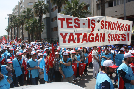 YATAĞAN 1 MAYIS 2017 İZMİR MİTİNG'i