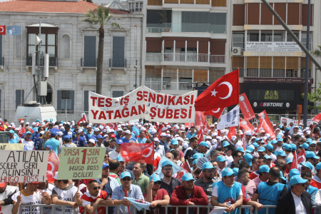 YATAĞAN 1 MAYIS 2017 İZMİR MİTİNG'i