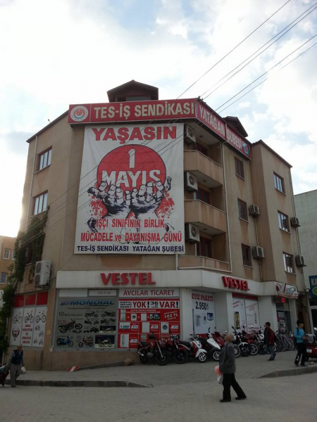 YATAĞAN 1 MAYIS 2017 İZMİR MİTİNG'i