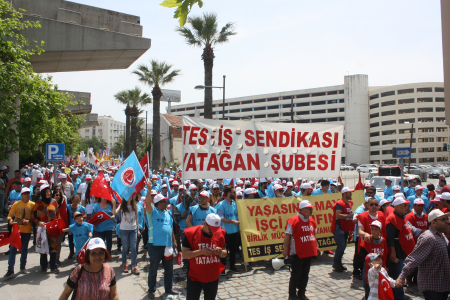 YATAĞAN 1 MAYIS 2017 İZMİR MİTİNG'i