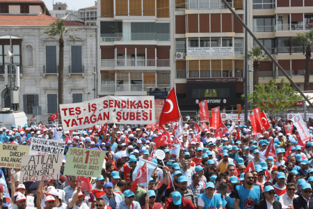 YATAĞAN 1 MAYIS 2017 İZMİR MİTİNG'i