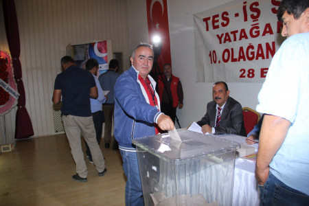 TES-İŞ SENDİKASI YATAĞAN ŞUBESİ 10. OLAĞAN GENEL KURUL TAMAMLANDI