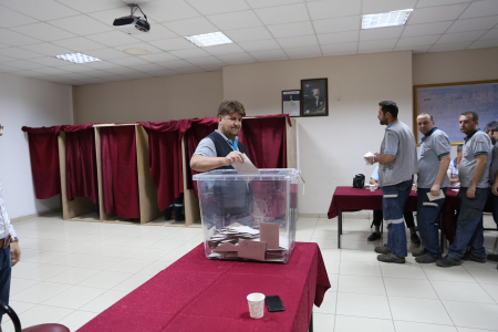 TES-İŞ SENDİKASI YATAĞAN ŞUBESİ 10. OLAĞAN GELEN KURULUNU OLUŞTURACAK DELEGE SEÇİMLERİ TAMAMLANDI